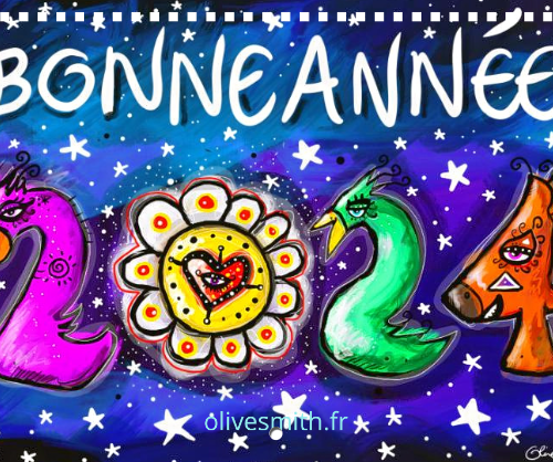 Olive Smith collection : CALENDRIER 2024