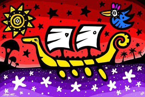 Drak'art - 61 x 91- Remise de 55%