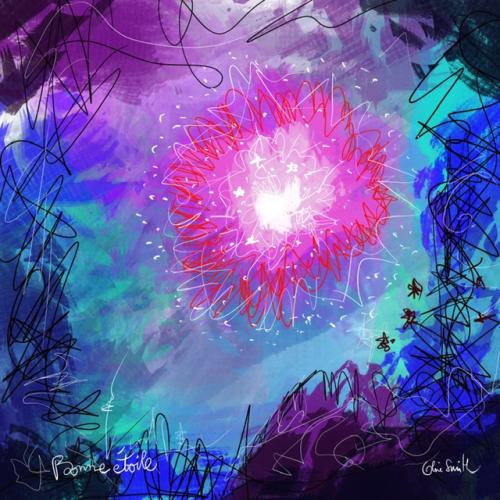 Bonne étoile - 50 x 50