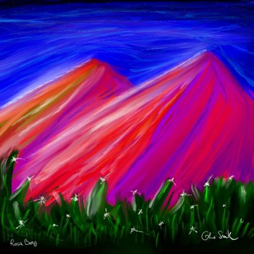 Rosa Berg - 40 x 40
